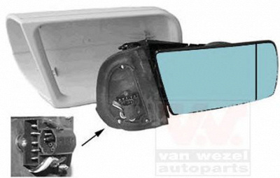 VAN WEZEL 3031810 -  Наружное зеркало